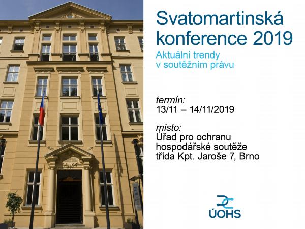 Svatomartinská konference 2019 pozvánka