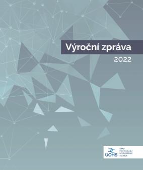 Obálka výroční zprávy ÚOHS za rok 2022